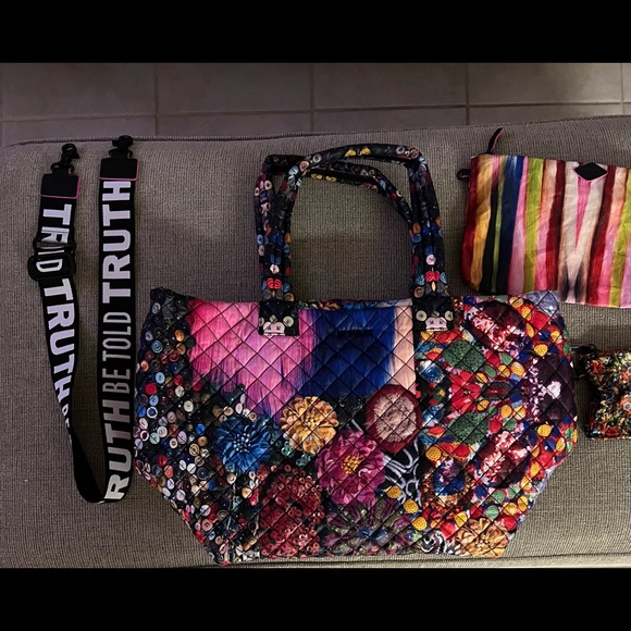 Handbags - MZ Wallace Nick Cave Large Metro Tote Deluxe